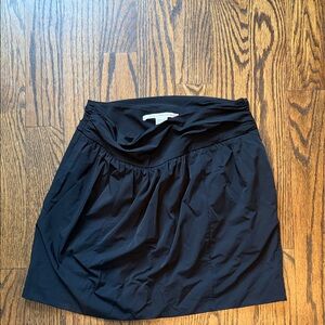 Diane Von Furstenberg DVF Black Swimsuit Skirt/cover